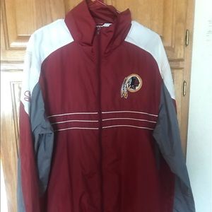 Men’s Washington Redskins wind breaker jacket